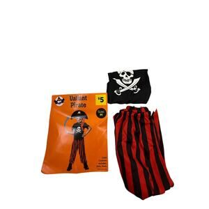 Costume: Valiant Pirate Size M Child 8-10  Pants and shirt only